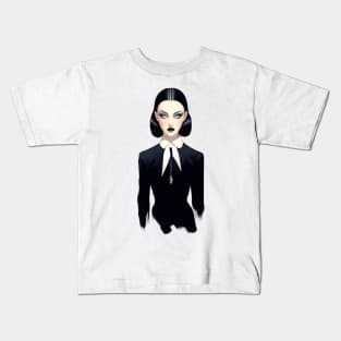 Wednesday Addams Concept Kids T-Shirt